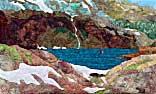  Gallery of Original Landscape Art Quilt Emerald Lake of the San Juans 