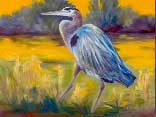 Gallery of Original Landscape Watercolor Great Blue Heron