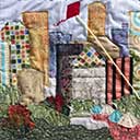  Gallery of Original Landscape Art Quilt Cityscape Skyscrapers