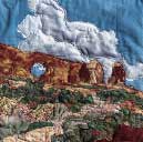  Gallery of Original Landscape Art Quilt Window Rock