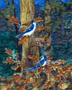  Gallery of Original Landscape Art Quilt Happy Jays