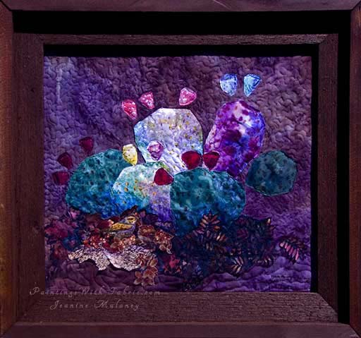 New Life - Hidden ThornsOriginal Landscape Quilt Art Quilt