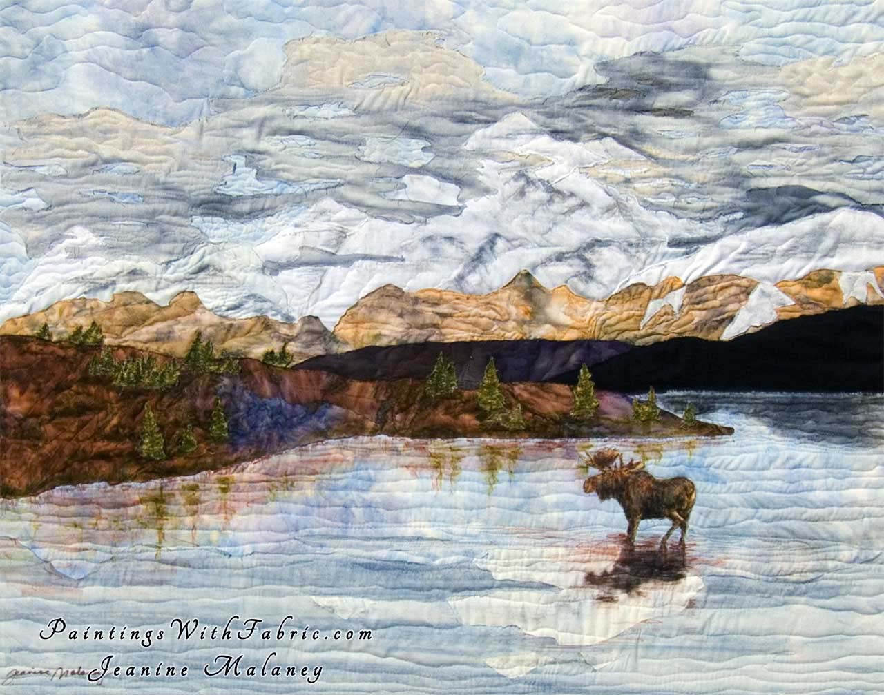  Ahhh,  Denali !Watercolor Landscape Painting