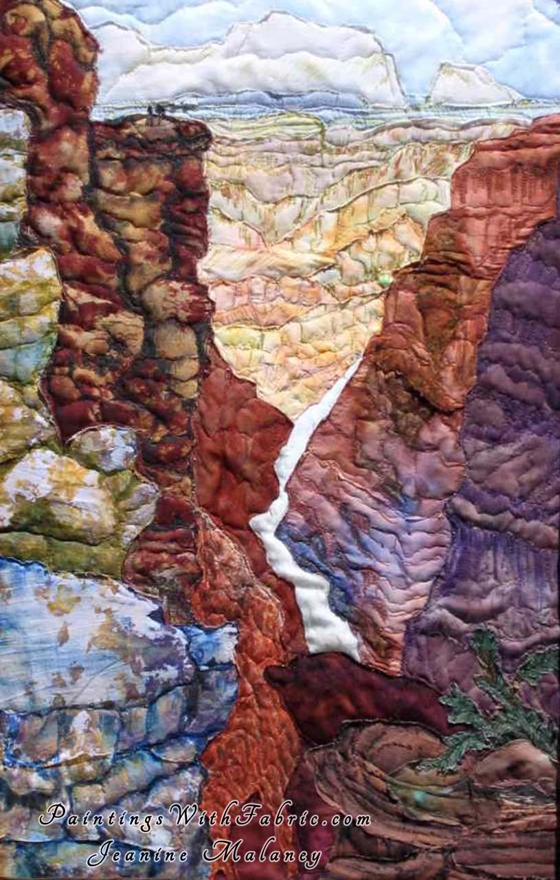  Grand Canyon VistaWatercolor Landscape Painting