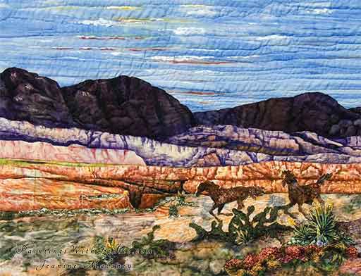 Watercolor Quilt Spirit of the West I