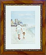 >  Gallery of Original Watercolor Painting Van and Cruz