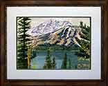 Watercolor Painting Jenny Lake