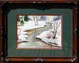 Watercolor Painting Juday Creek