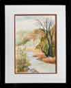 Watercolor Painting San Juan River Trujillo Road