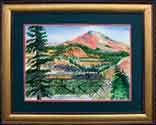 Watercolor Painting Ouray Fantasy