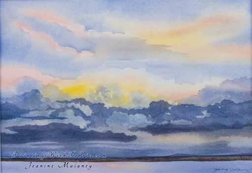 Gift of a New Day - an Original Southwest Watercolor Painting